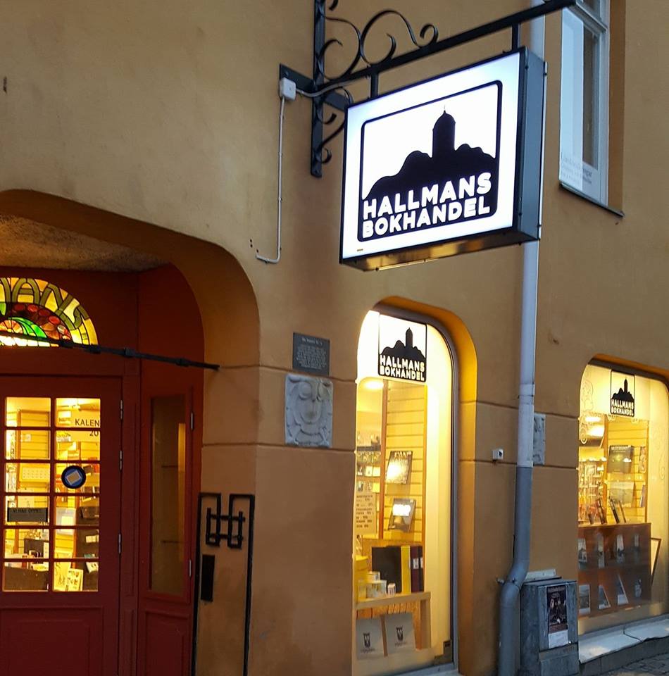 hallmans bokhandel fasad